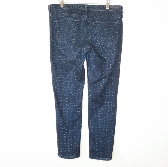 Ag Adriano Goldschmied The Stevie Ankle Dot Jeans 31R - Picture 3 of 8